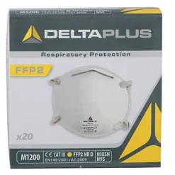 20 Masques De Protection FFP2 Sans Valve DeltaPlus -Nettoyage Outils Boutique 20 masques protection ffp2 valve deltaplus 342570 4