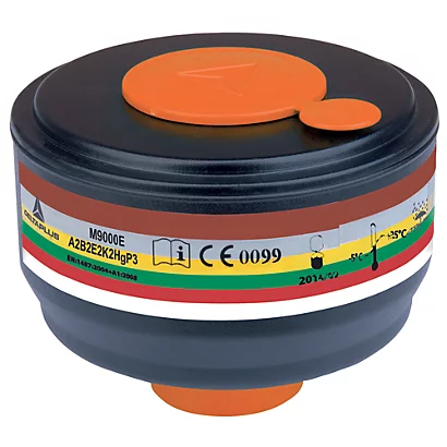 4 Cartouches Filtrantes A2, B2, E2, K2, P3 Pour Masque Galaxy 3 4 Cartouches Filtrantes A2, B2, E2, K2, P3 Pour Masque Galaxy