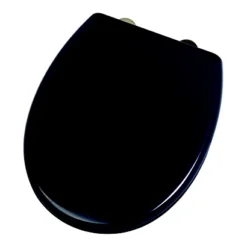 Abattant Wc Thermodur Antibactérien + Freins De Chute + Vis Inox Aisi 304 - Majestic - Bleu Figuerolle -Nettoyage Outils Boutique abattant wc thermodur antibact rien freins chute vis inox aisi 304 majestic bleu figuerolle 9R51476 2