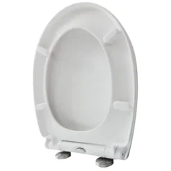 Abattant Wc Thermoplastique Antibactérien + Freins De Chute - Duplex - Blanc -Nettoyage Outils Boutique abattant wc thermoplastique antibact rien freins chute duplex blanc 9R51699 2