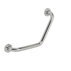 Barre De Maintien Coudée Chromée Rossignol Pour Sanitaires