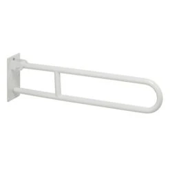 Barre De Relèvement Relevable Biska - 70 Cm - Inox Aisi 304 - Blanc