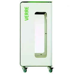 Borne De Tri Sélectif 90l Support-sac Vigi Avec Roulettes Sans Serrure - Cubatri - Tri Verre-blanc+vert -Nettoyage Outils Boutique borne tri lectif 90l support sac vigi roulettes serrure cubatri tri verre blanc vert 9R54798 2