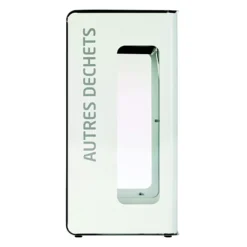 Borne De Tri Sélectif 90l Support-sac Vigi Sans Serrure - Cubatri - Tri Autres Déchets-blanc+gris -Nettoyage Outils Boutique borne tri lectif 90l support sac vigi serrure cubatri tri autres chets blanc gris 9R55579 2