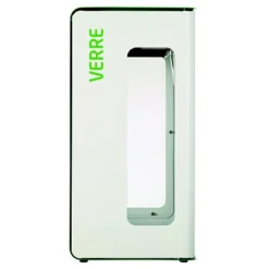 Borne De Tri Sélectif 90l Support-sac Vigi Sans Serrure - Cubatri - Tri Verre-blanc+vert -Nettoyage Outils Boutique borne tri lectif 90l support sac vigi serrure cubatri tri verre blanc vert 9R55582 2