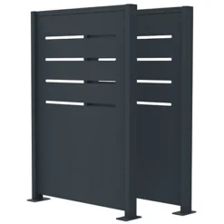 Cache-conteneur à Fixer Maestro Metal - 2 Modules - Metal, Anthracite Mat 7016