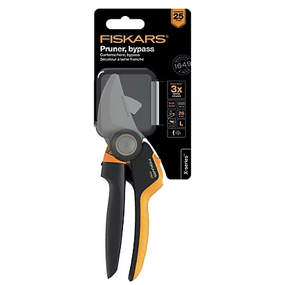 Sécateur En Acier Trempé Fiskars à Lame Franche 5 Sécateur En Acier Trempé Fiskars à Lame Franche – Image 3