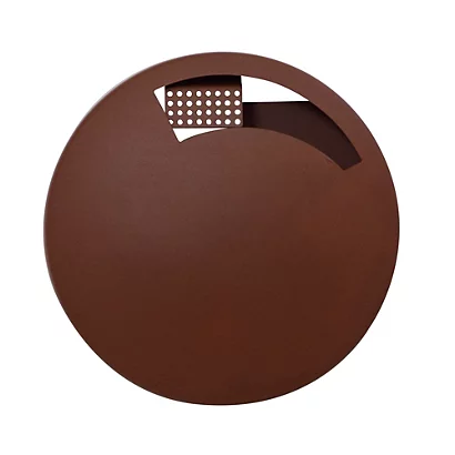 Cendrier Mural Rossignol Disco 1,5 L Effet Corten 4 Cendrier Mural Rossignol Disco 1,5 L Effet Corten – Image 2