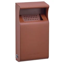 Cendrier Mural Rossignol Kopa Avec Serrure 1 L Effet Corten