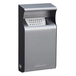 Cendrier Mural Rossignol Kopa Avec Serrure 1 L Gris Manganèse