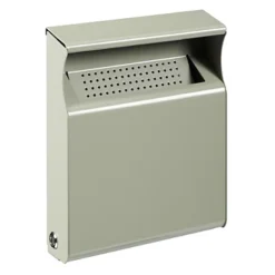 Cendrier Mural Rossignol Kopa Avec Serrure 2 L Gris Ciment