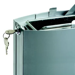 Cendrier Sur Pied Metropolitan Gris -Nettoyage Outils Boutique cendrier pied metropolitan gris 469202 2