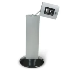 Cendrier Sur Pied Metropolitan Gris -Nettoyage Outils Boutique cendrier pied metropolitan gris 469202 4