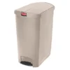 Collecteur à Pédale Rubbermaid Slim Jim 90 L, Coloris Beige 2 Collecteur à Pédale Rubbermaid Slim Jim 90 L, Coloris Beige -Nettoyage Outils Boutique collecteur p dale rubbermaid slim jim 90 coloris beige 460791