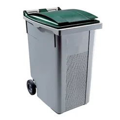 Conteneur 2 Roues SULO Prise Frontale 360 L Gris/ Vert