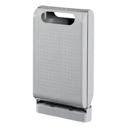 Corbeille Extérieure 60 L Urbanet Gris Métal