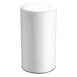 Corbeille Neo Antifeu 110l - Blanc Signalisation 9016
