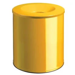 Corbeille Neo Antifeu 15l - Jaune Colza 1021
