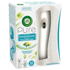 Diffuseur De Parfum Air Wick Fresh Matic Max Pure + Recharge De 250 Ml