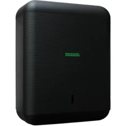 Distributeur Essuie-mains 600 Feuilles, Abs 100% Recyclé - Eclipse Green, Noir Mat