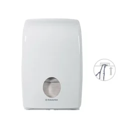 Distributeur Essuie-mains Enchevêtrés Aquarius ABS Blanc -Nettoyage Outils Boutique distributeur essuie mains enchev tr aquarius abs blanc 286280 2