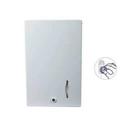 Distributeur Essuie-mains Enchevêtrés Métal Blanc 10 Distributeur Essuie-mains Enchevêtrés Métal Blanc -Nettoyage Outils Boutique distributeur essuie mains enchev tr tal blanc 287650 3