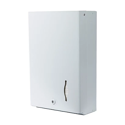 Distributeur Essuie-mains Enchevêtrés Métal Blanc 7 Distributeur Essuie-mains Enchevêtrés Métal Blanc – Image 5