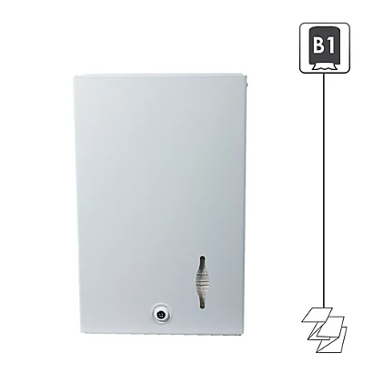 Distributeur Essuie-mains Enchevêtrés Métal Blanc 3 Distributeur Essuie-mains Enchevêtrés Métal Blanc