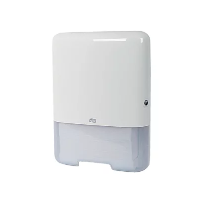 Distributeur Essuie-mains Enchevêtrés Ou En C Tork H3 Blanc 4 Distributeur Essuie-mains Enchevêtrés Ou En C Tork H3 Blanc – Image 2