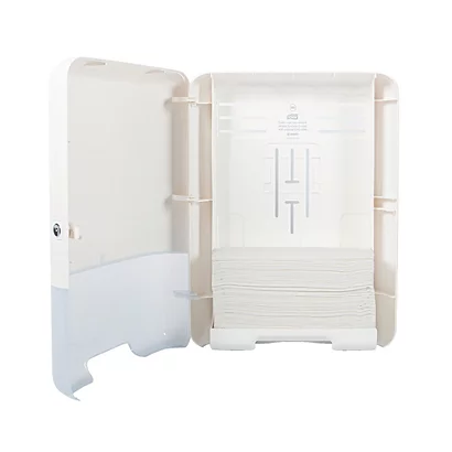 Distributeur Essuie-mains Enchevêtrés Ou En C Tork H3 Blanc 7 Distributeur Essuie-mains Enchevêtrés Ou En C Tork H3 Blanc – Image 5