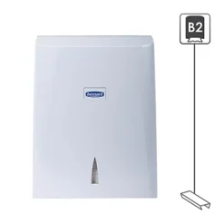 Distributeur Essuie-mains Pliés En C Bernard ABS Blanc