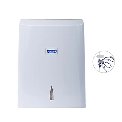 Distributeur Essuie-mains Pliés En C Bernard ABS Blanc 8 Distributeur Essuie-mains Pliés En C Bernard ABS Blanc – Image 6