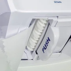 Distributeur Papier Toilette Lucart Identity Blanc Pour Bobines -Nettoyage Outils Boutique distributeur papier toilette lucart identity blanc bobines 290340 1