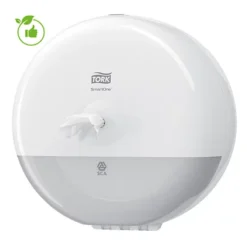 Distributeur Papier Toilette Tork SmartOne Mini PC Blanc Pour Rouleaux