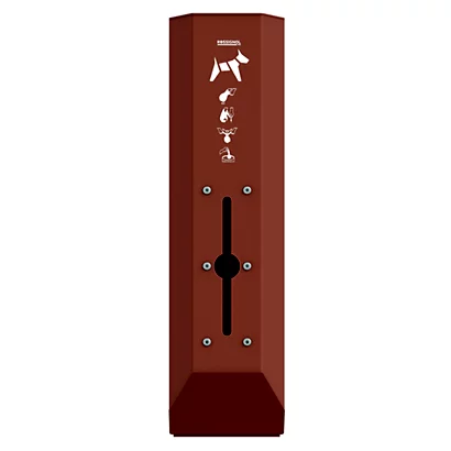 Distributeur Pour Poteau 200 Sacs Arkea Canin Sans Serrure - Effet Corten 5 Distributeur Pour Poteau 200 Sacs Arkea Canin Sans Serrure - Effet Corten – Image 3