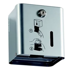 Distributeur Sachet Périodique - Stella - Gris Métal 9006