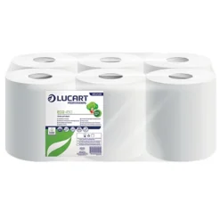 Essuie-mains Bobines à Dévidage Central Lucart Eco, Lot De 6 -Nettoyage Outils Boutique essuie mains bobines vidage central lucart eco lot 6 284890 2