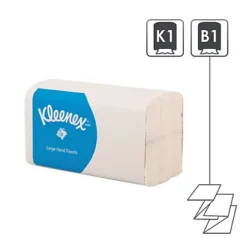 Essuie-mains Enchevêtrés Kleenex Ultra 6778, 15 Paquets De 124 -Nettoyage Outils Boutique essuie mains enchev tr kleenex ultra 6778 15 paquets 124 288200 2