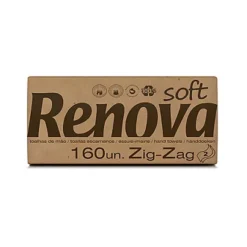 Essuie-mains Enchevêtrés Renova Zig-Zag Soft, 20 Paquets De 160 -Nettoyage Outils Boutique essuie mains enchev tr renova zig zag soft 20 paquets 160 293640 3