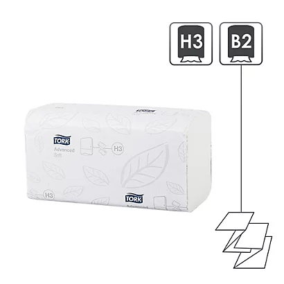 Essuie-mains Enchevêtrés Tork Soft Singlefold H3, 15 Paquets De 250 6 Essuie-mains Enchevêtrés Tork Soft Singlefold H3, 15 Paquets De 250 – Image 4