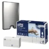 Essuie-mains Pliés Tork, Kit Distributeur Inox + 3150 Essuie-mains -Nettoyage Outils Boutique essuie mains pli tork kit distributeur inox 3150 essuie mains 294400