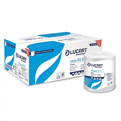 Essuie-mains Rouleaux Lucart Strong, Lot De 6 De 155 M 3 Essuie-mains Rouleaux Lucart Strong, Lot De 6 De 155 M