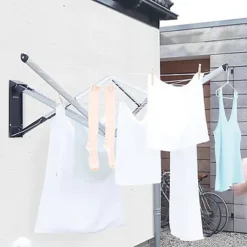 Etendoir à Linge Mural Brabantia Wallfix 24 M -Nettoyage Outils Boutique etendoir linge mural brabantia wallfix 24 290580 2
