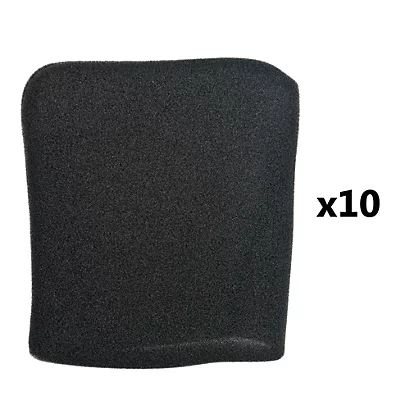 Filtres Mousse EWT Pour Aspirateur Eau Et Poussière CS4 Comfort, Lot De 10 3 Filtres Mousse EWT Pour Aspirateur Eau Et Poussière CS4 Comfort, Lot De 10