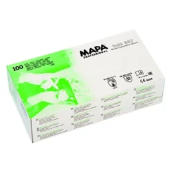 Gants Jetables Nitrile Mapa Solo 987 Taille 6, Boite De 100