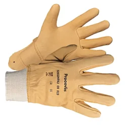 Gants De Manutention En Cuir Taille 8, La Paire