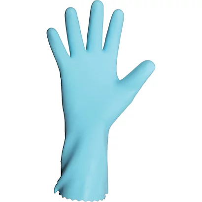 Gants De Ménage Ansell Premium VersaTouch 62-201 Bleus Taille 8, Lot De 10 Paires 4 Gants De Ménage Ansell Premium VersaTouch 62-201 Bleus Taille 8, Lot De 10 Paires – Image 2