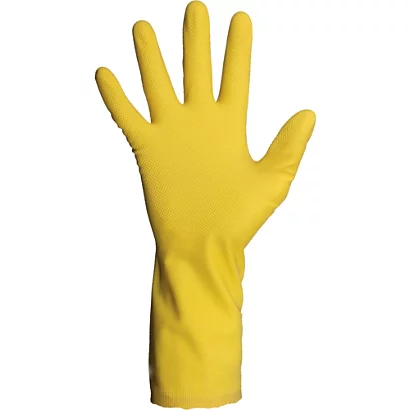 Gants De Ménage Mapa Medio 210 Jaunes Taille 6, Lot De 10 Paires 4 Gants De Ménage Mapa Medio 210 Jaunes Taille 6, Lot De 10 Paires – Image 2