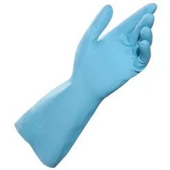 Gants De Ménage Mapa Vital Eco 117 Bleus Taille 8, La Paire