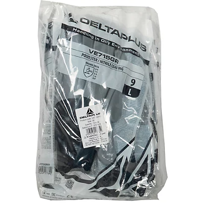 Gants De Protection Delta Plus VE715 Taille 9, Lot De 12 Paires 4 Gants De Protection Delta Plus VE715 Taille 9, Lot De 12 Paires – Image 2